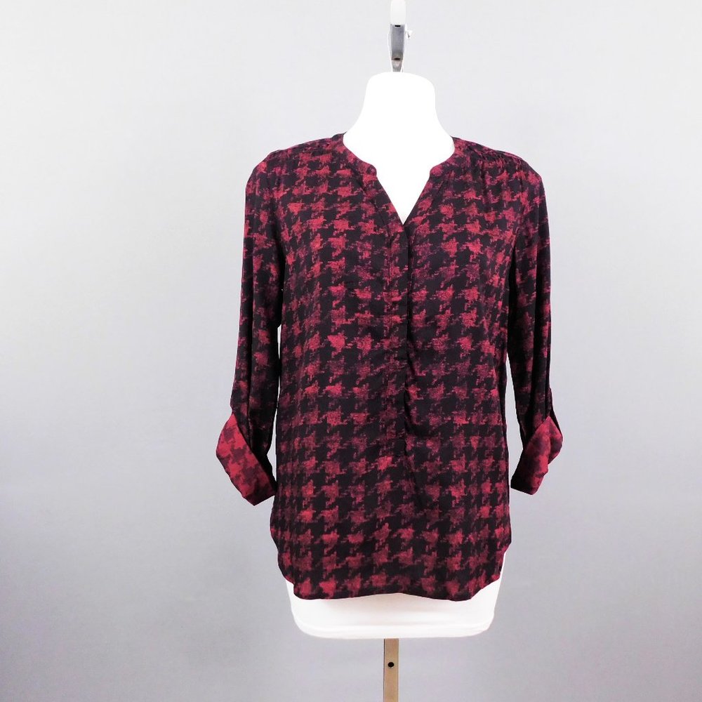 Bass Women Shirt Red‎ Black S